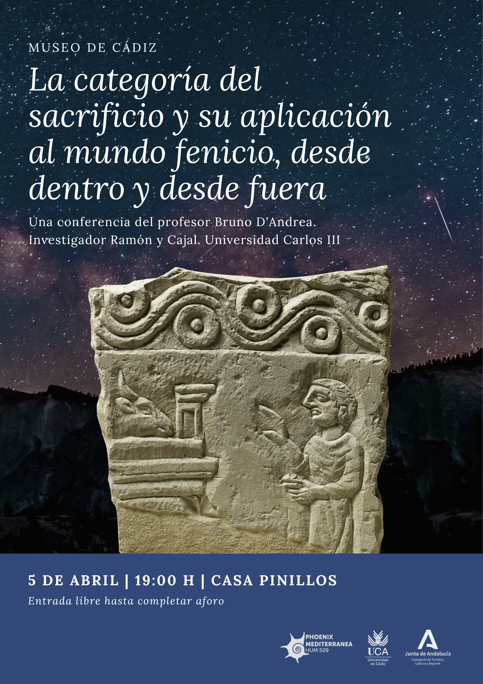 Conferencia “La categoría del sacrificio y su aplicación al mundo fenicio, desde dentro y d...