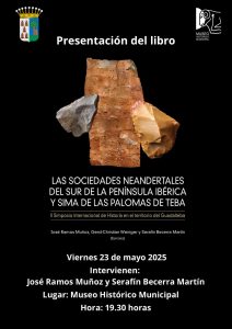 Presentación del libro “Las sociedades neandertales del sur de la península Ibérica y Sima ...