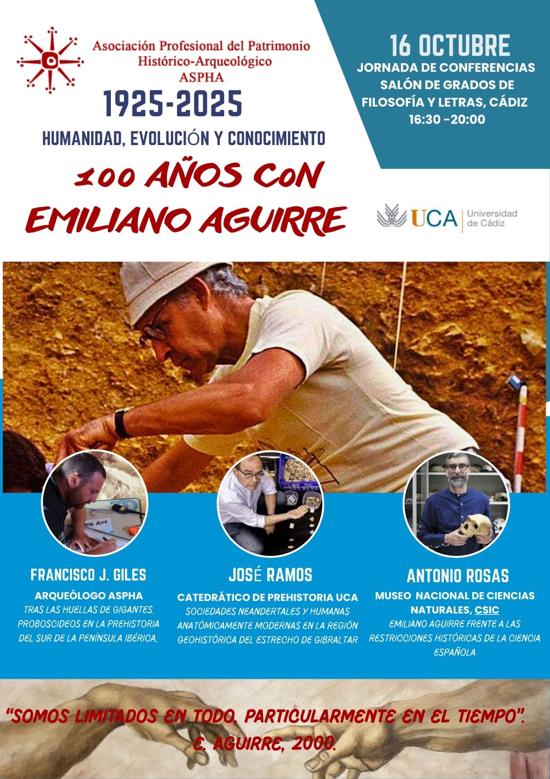 1925-2005: 100 años con Emiliano Aguirre