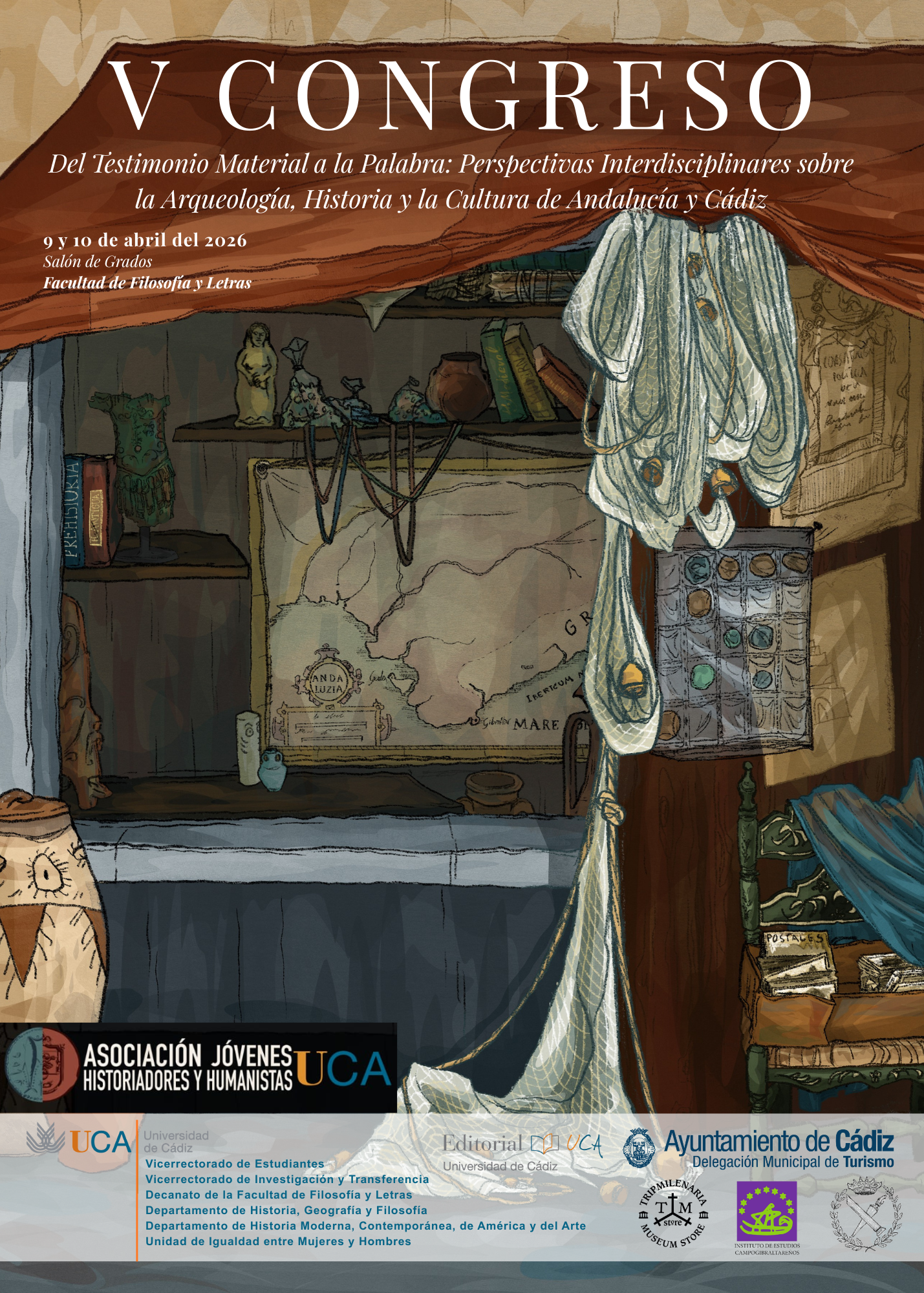 V Congreso de Jóvenes Historiadores y Humanistas:  Del Testimonio Material a la Palabra: Perspect...