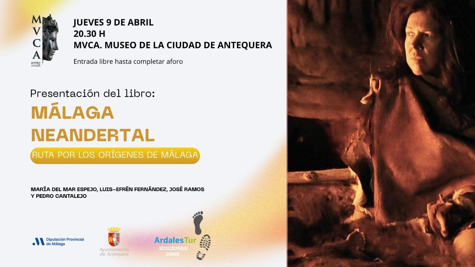 Presentación del libro Málaga Neandertal